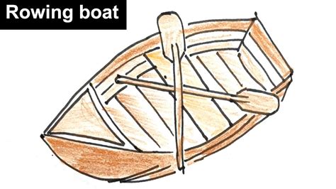 Row Boats Drawing