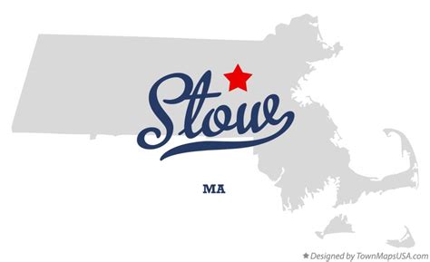 Map of Stow, MA, Massachusetts