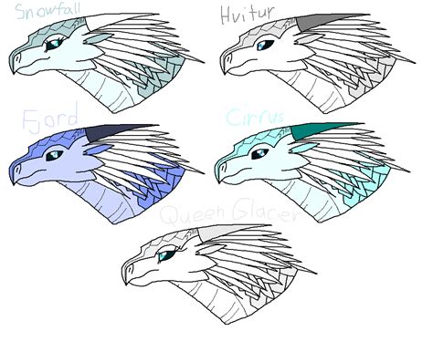 IceWings by WindstarofWindclan on DeviantArt | Wings of fire, Wings of ...