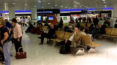 BHX - departure lounge - YouTube