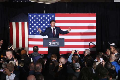 DeSantis places 2nd behind Trump in Iowa Republican caucuses : NPR