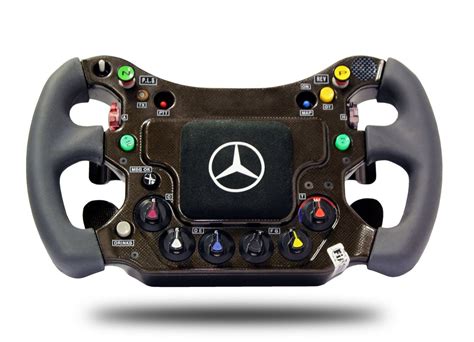 The secrets of the Mercedes F1 steering wheel