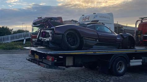 Ex-Lewis Hamilton Pagani Zonda 760 LH Crashed, Driver…