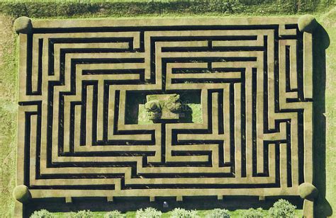 Hedge Maze Aerial View Picture And HD Photos | Free Download On Lovepik