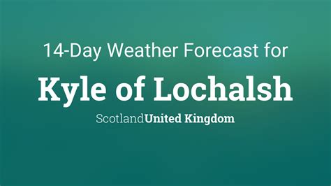 Kyle of Lochalsh, Scotland, United Kingdom 14 day weather forecast