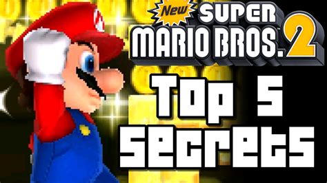 New Super Mario Bros 2 TOP 5 SECRETS (3DS) - YouTube