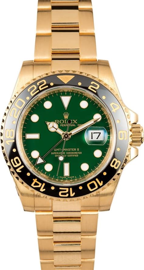 Rolex GMT-Master II Ref. 116718 Green Dial