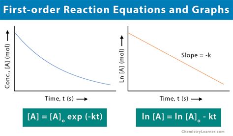 First-order Reaction: Definition, Examples, and Equations