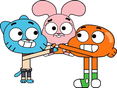 Gumball, Darwin, Anais - Hugs for Anais - FanArt by MFSJST on DeviantArt