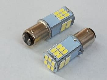 1158 6 Volt LED Bulb BA15D Base 30 SMD Dual Filament - Automotive ...