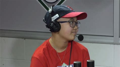 Kaitlyn Vu joins the Greg Hill Show live from the WEEI NESN Jimmy Fund ...