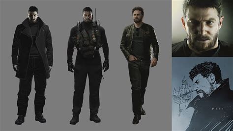 Chris Redfield Concept Art - Resident Evil Village Art Gallery ...