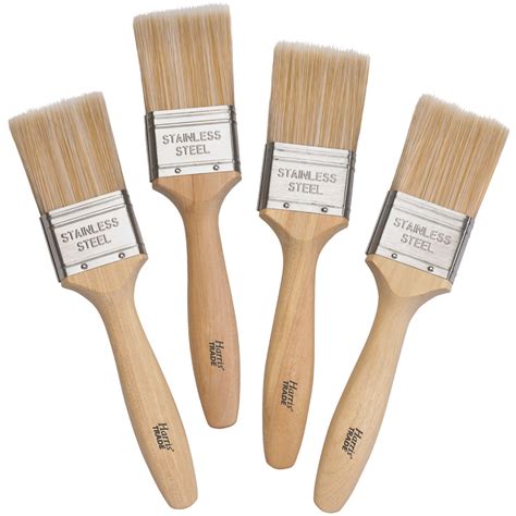 Harris Trade Paint brushes, Pack of 4 | Departments | DIY at B&Q