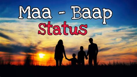 Maa baap status | Maa status | papa status | maa baap shayari status ...