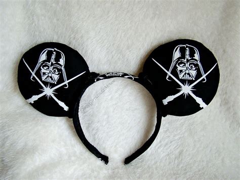 Darth Vader Mouse Ears Star Wars Mouse Ears Star Wars Ears | Etsy ...