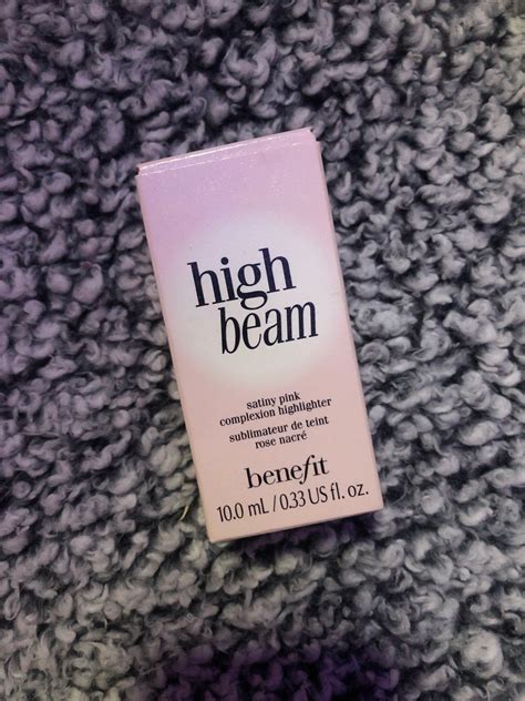 Benefit high beam satiny pink complexion highlighter. Brand new in box ...