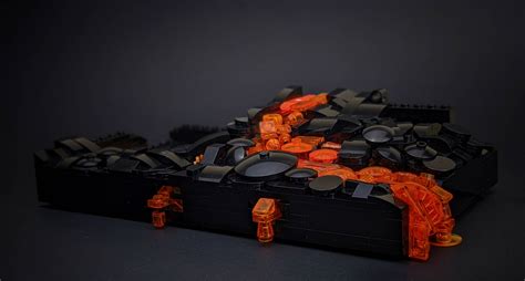 Lava dragon WIP (base) : r/lego