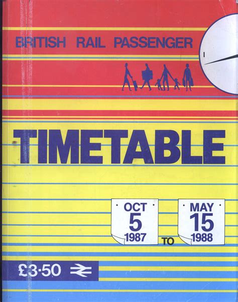 British Rail 1987-10 [Great Britain] – Timetable World