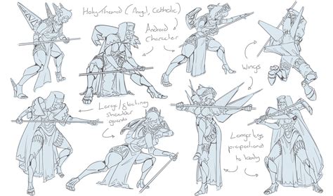 ArtStation - Polearm Gestures