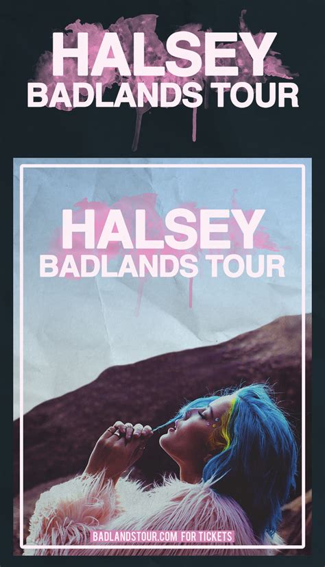 HALSEY/Badlands Tour on Behance