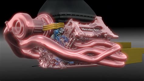 2014 F1 Mercedes Hybrid turbo V6 Power Unit explained - YouTube