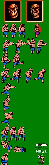 NES - Double Dragon - Abobo - The Spriters Resource