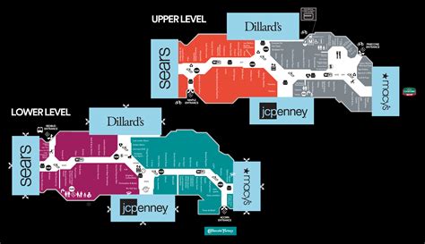 Woodland Mall Store Map - California southern Map