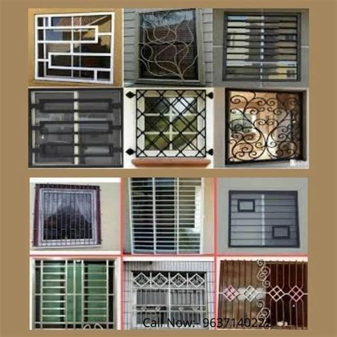 Modern window grill design at Rs 500/sq ft in Nagpur | ID: 26077907962