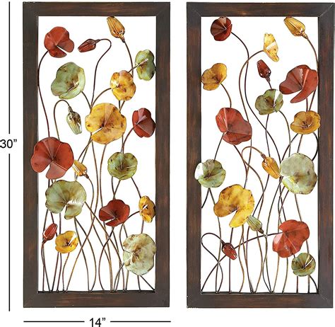 Metal Wall Plaque Plaques | Metal wall plaques, Floral wall, Decorative ...