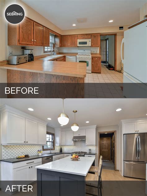 Justin & Carina’s Kitchen Before & After Pictures | Home Remodeling ...