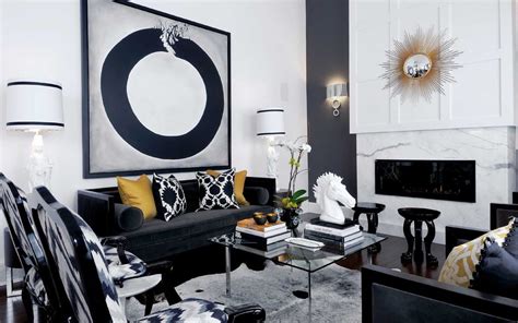 30 Black & White Living Rooms That Work Their Monochrome Magic