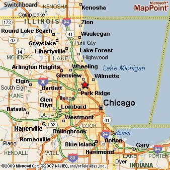 Morton Grove, Illinois Area Map & More