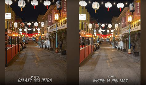 Galaxy S23 Ultra 8K 30fps vs iPhone 14 Pro Max 4K 30fps Camera ...