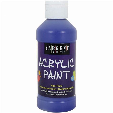 Acrylic Paint 8oz-Ultramarine Blue - Walmart.com - Walmart.com