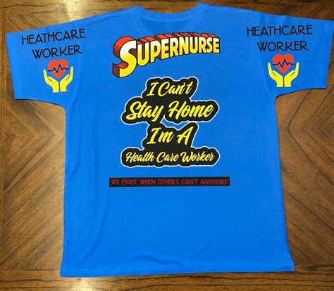 Super RN – Health Care Worker T-Shirt – Creators Print House