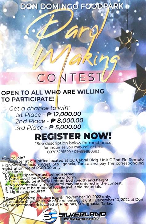 Parol Making Contest