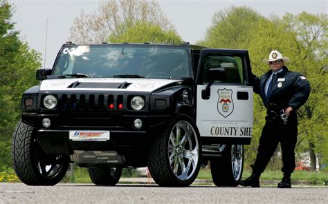 Hummer Police Car Wallpaper - HD Car Wallpapers #602