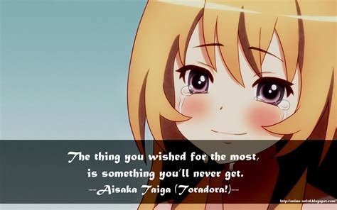 My Anime Review: Toradora! Quotes