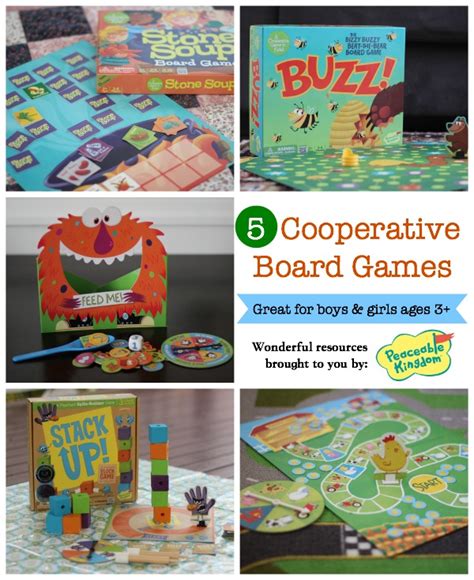 Review: Cooperative Board Games from Peaceable Kingdom - Moments A Day