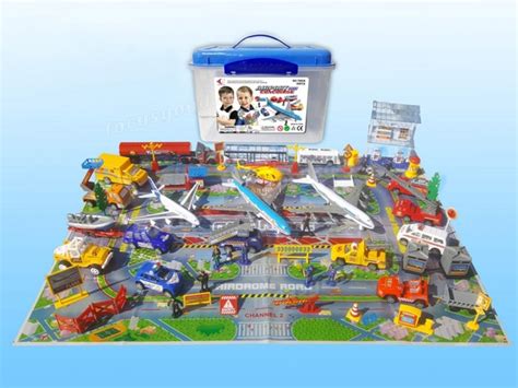 Suitcase airport set toy (55 PCS) - Focusgood