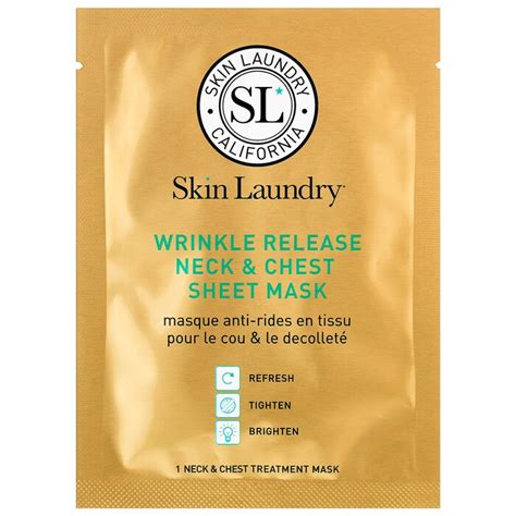 Wrinkle Release Neck & Chest Sheet Mask - Skin Laundry | Sephora