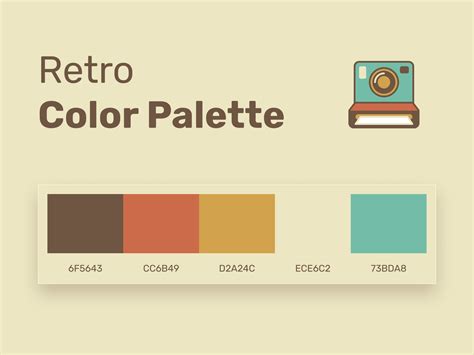 Retro Color Palette by Rengised on Dribbble