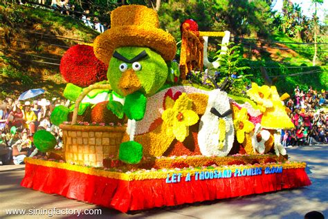 Panagbenga Festival 2012: Grand Flower Float Parade - Sining Factory