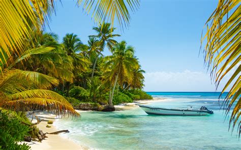 Boat In Caribbean Free Stock Photo - Public Domain Pictures