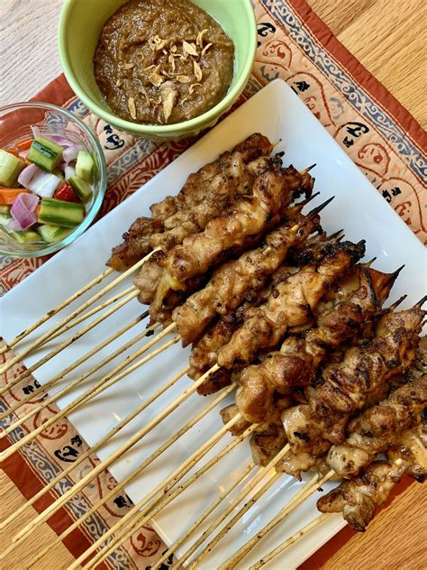 Indonesian Chicken Satay - Quick Version - Pacific Potluck