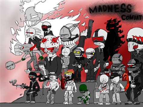 Madness combat characters by madness-bro on Newgrounds