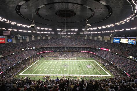 Mercedes Benz Superdome Football Stadium In New Orleans | Images and ...