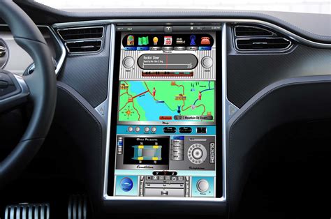 Custom Tesla Dashboard on Behance