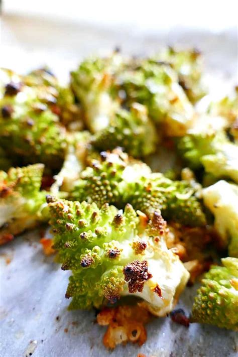 Garlic and Lemon Roasted Romanesco Cauliflower - It's a Veg World After ...