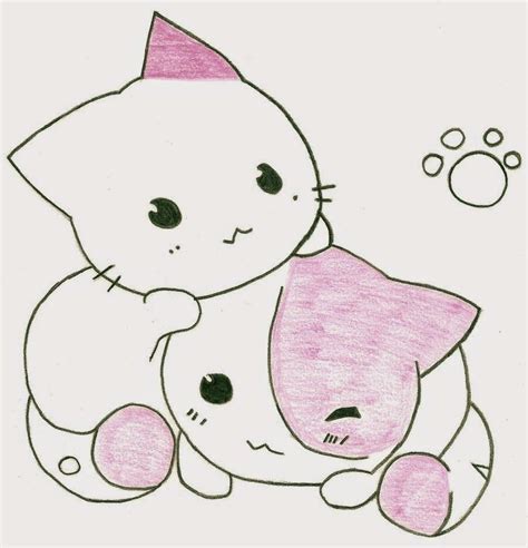 anime cat - Cartoon Anime | Cute anime cat, Cute cat drawing, Cat drawing